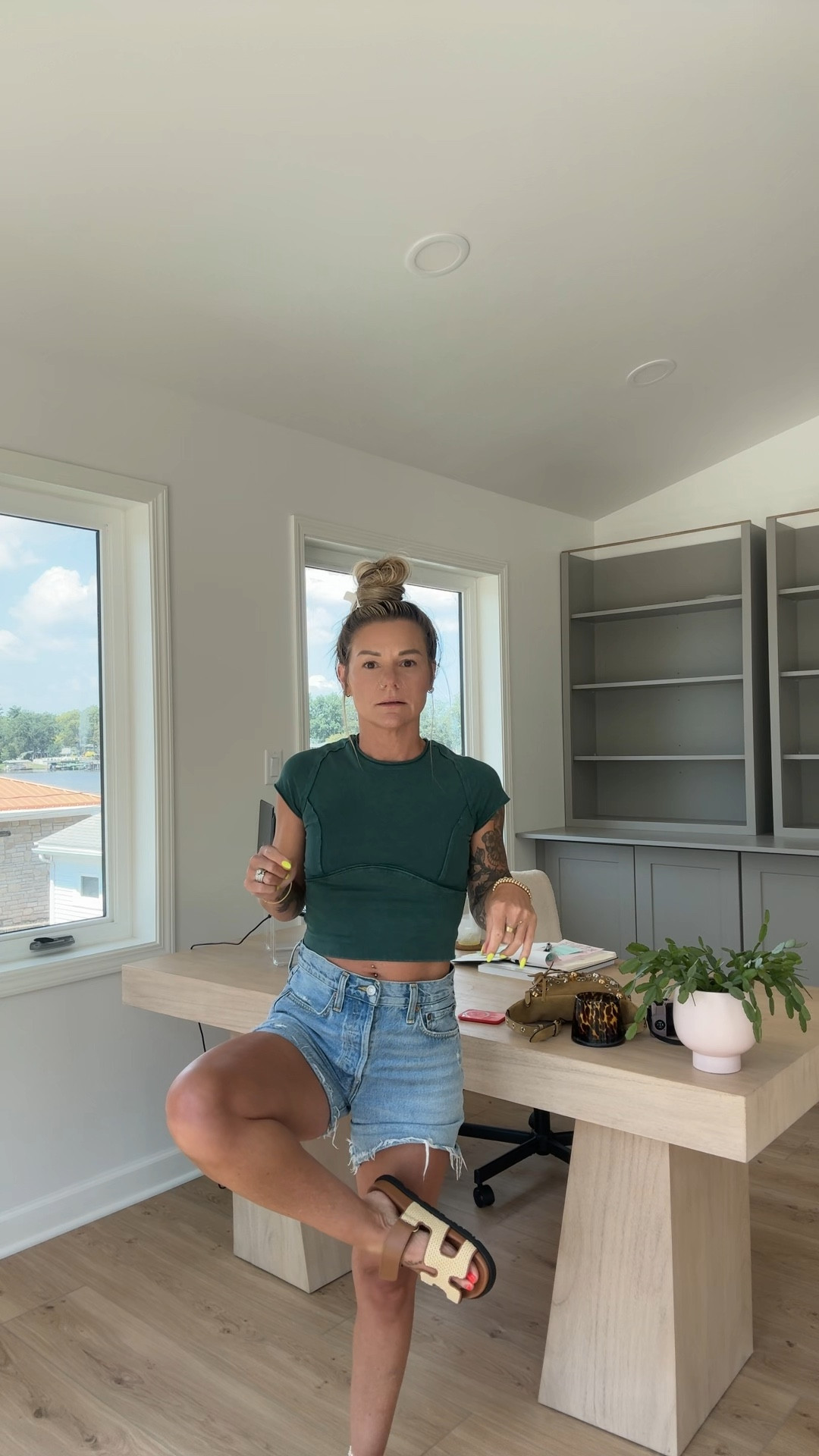 Very basic OOTD 🫶🏼

Shoes are option 1 & run true to size 
I’m usually a 6-6.5 in US and got the EU37. They fit perfect.
Wearing XSmall in top & size 24 in shorts

#LTKShoeCrush #LTKSeasonal #LTKFindsUnder100