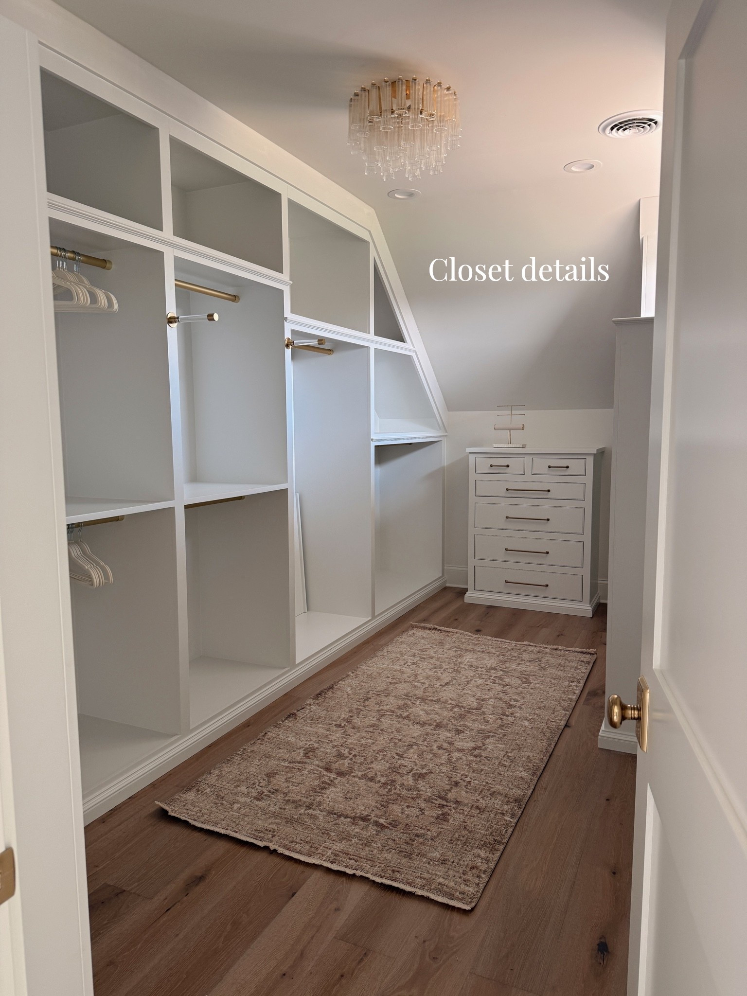 Master closet details

#LTKHome