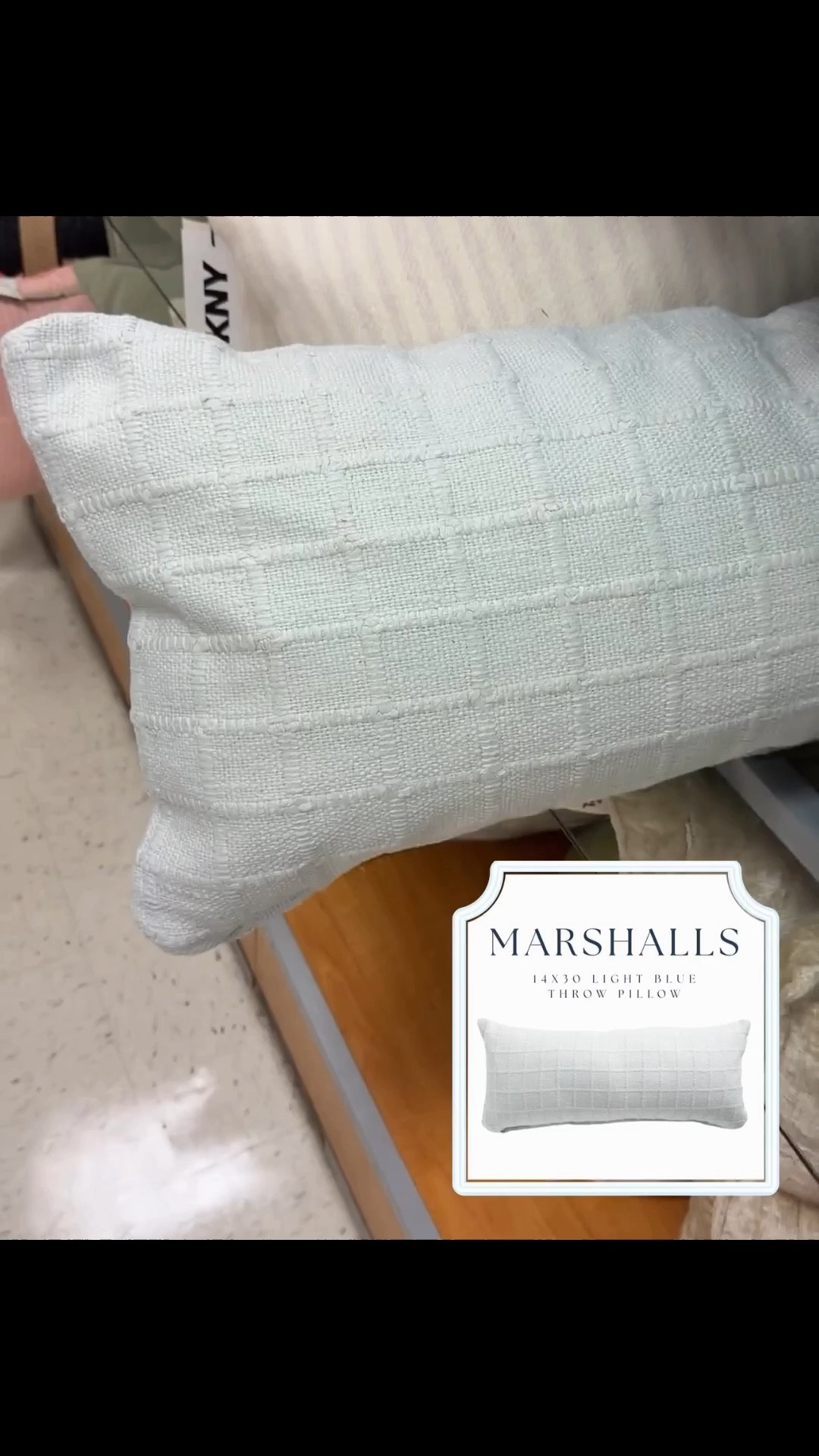 Only $20!! Light blue coastal throw pillow find from Marshalls! 14” x 30” lumbar pillow with removable insert - but the insert it comes with is really nice! & chop-able 😉 love the color in person, the listing photo doesn’t do it justice.

@Marshalls @tjmaxx lumbar pillow • couch pillow • accent pillow • look for less 

#LTKHome #LTKSaleAlert