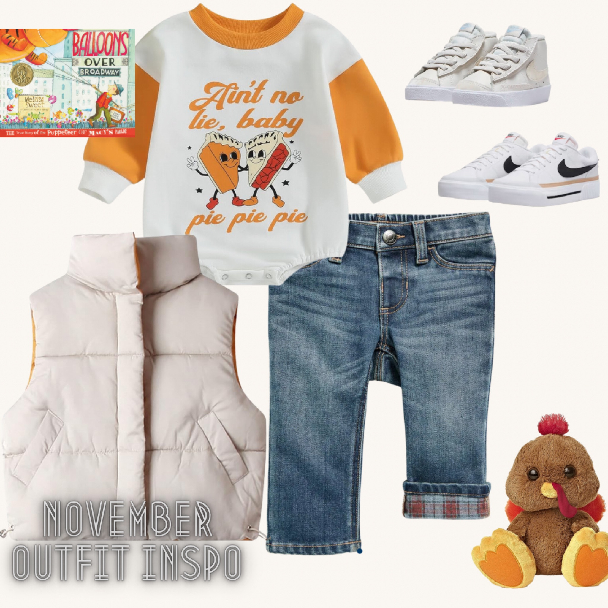 Thanksgiving baby outfit inspo, November outfits, November baby outfits, November inspo, November baby, Winter baby outfits, Baby boy outfit Inspo, Baby boy clothes, baby clothes sale, baby boy style, baby boy outfit, baby winter clothes, baby winter clothes, baby sneakers, baby boy ootd, ootd Inspo, winter outfit Inspo, winter activities outfit idea, baby outfit idea, baby boy set, old navy, baby boy neutral outfits, cute baby boy style, baby boy outfits, inspo for baby outfits 

#LTKHolidaySale #LTKbaby #LTKSeasonal