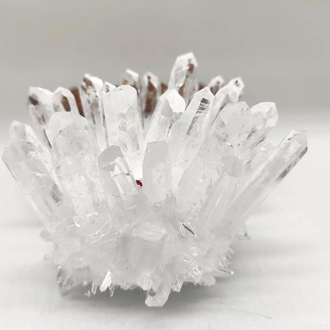 Natural Raw Quartz White Clear Crystal Cluster Healing Stones Crystal Point Specimen Home Decorat... | Amazon (US)