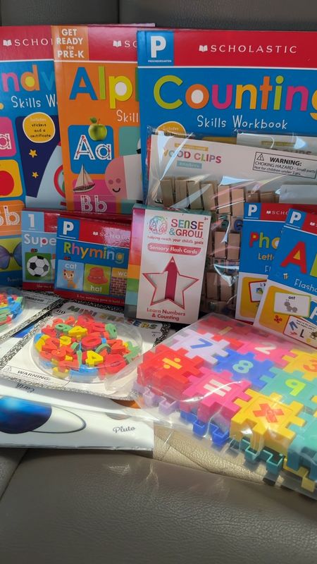 So many great items for summer in the dollar section at target right now! I have rising JK and PreK3 kiddos and these items are perfect for all of the items on their summer math and literacy leaning lists.

From flash cards to memory games to fine motor skills, they have groupings that are appropriate for 1st, K, PreK and rising PreK.

Obsessed! And so grateful that reviewing these skills this summer will be easier and fun now 