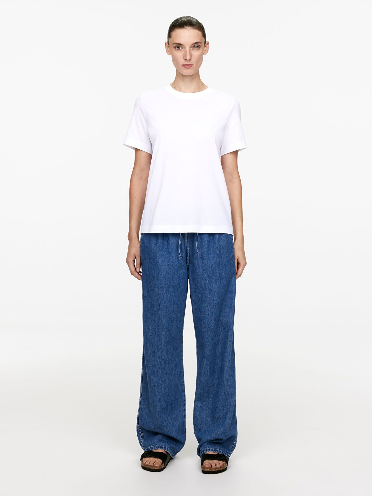 Drawstring Denim Trousers
                
                £67 | ARKET (US&UK)