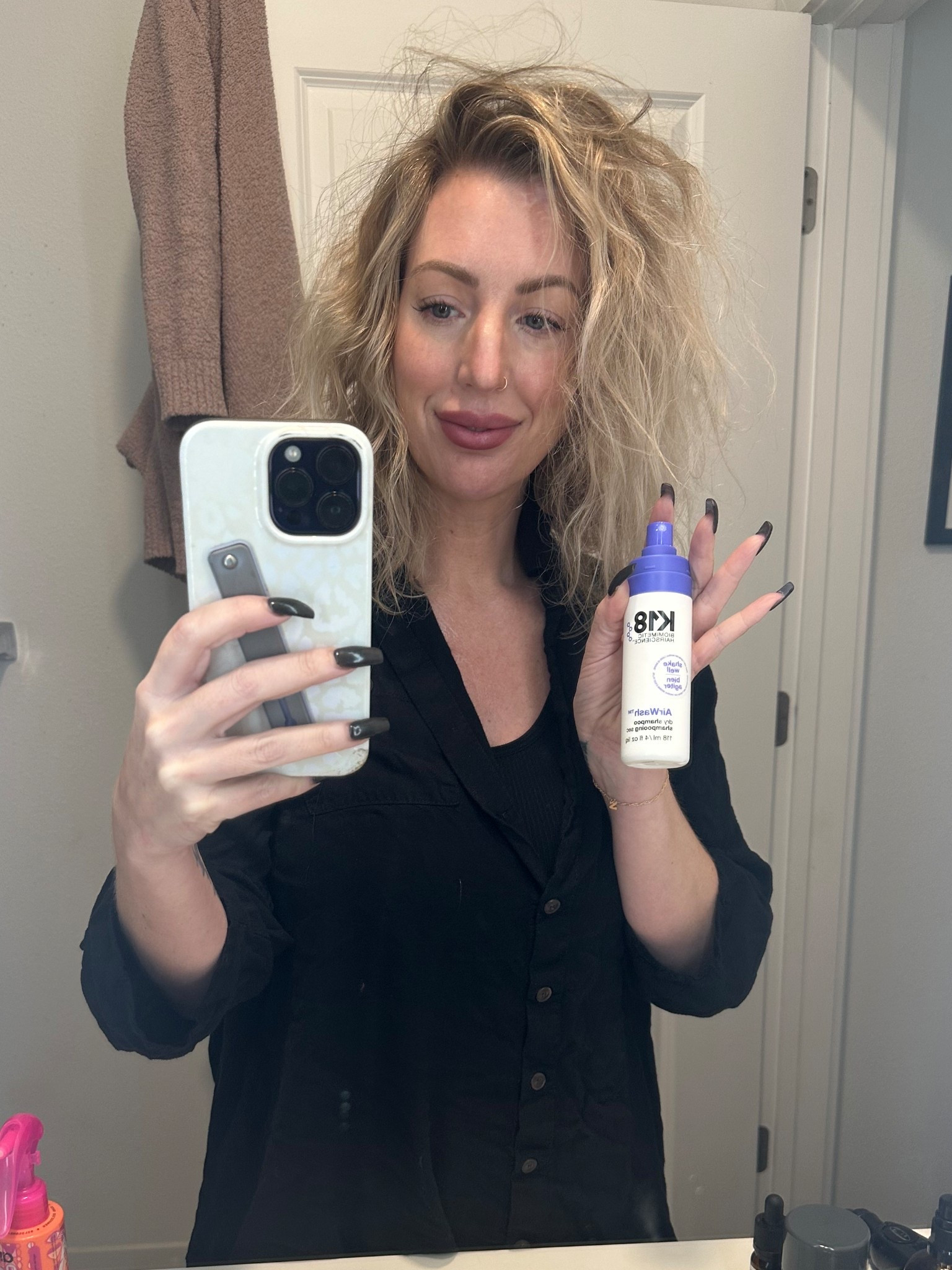 Dirty hair must have! This is day 4 dirty curl hair and I get all the volume with zero grease from the best dry shampoo 

#LTKOver40 #LTKBeauty #LTKStyleTip