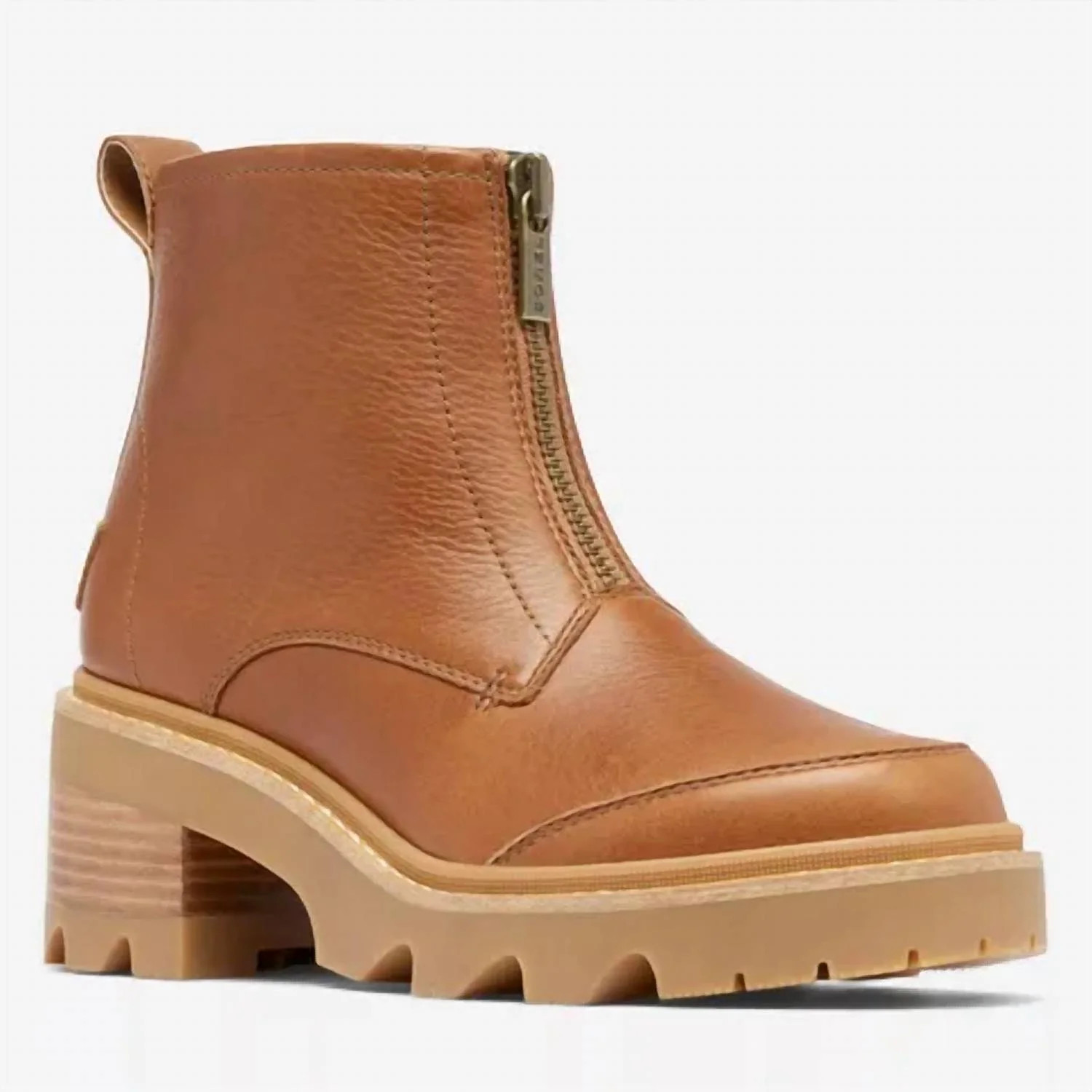 Women Joan Now Zip Boots In Velvet Tan | Shop Simon