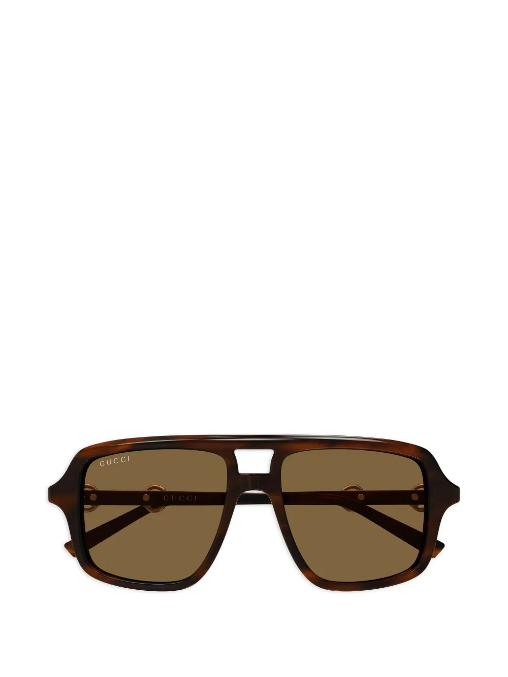 Gucci Eyewearoversized pilot sunglasses | Farfetch Global