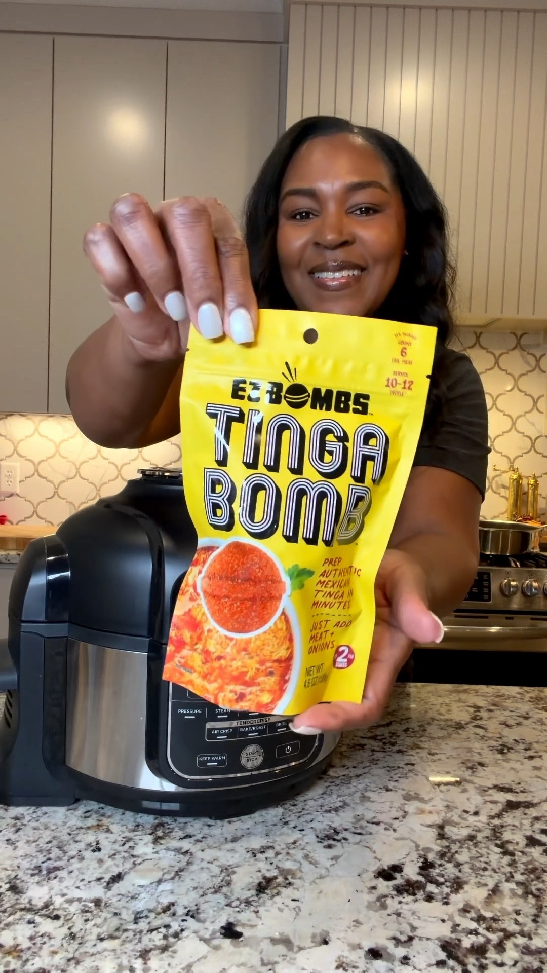 I cooked these delicious Tinga tacos in my ninja foodie using EZ Tinga Bomb  

#LTKHome