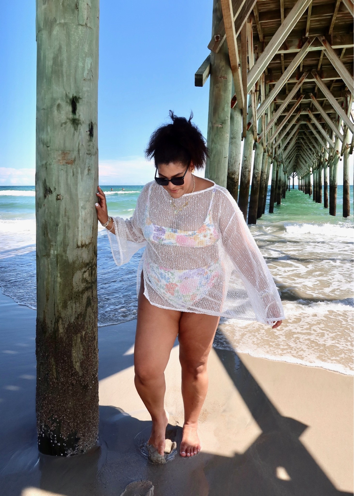 Beach days are always a good idea 🌊☀️ This colorful swimsuit + sheer crochet cover up combo is giving effortless vacation style. Perfect for beach days, pool days, resort wear, and your next tropical getaway. 🤍🌴

midsize swimwear, beach outfit, swimsuit cover up, crochet cover up, colorful swimsuit, vacation outfit, resort wear, beach vacation style, poolside outfit, summer swimwear, midsize fashion, vacation essentials, women’s swimwear, beachwear, tropical vacation outfit

#LTKSwim #LTKMidsize #LTKSeasonal