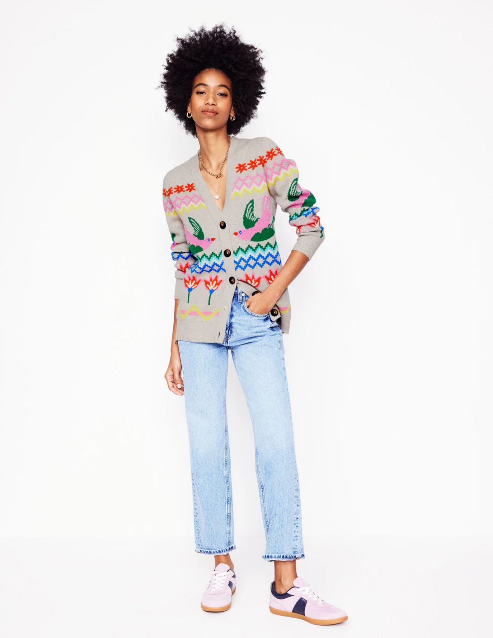 Fun boyfriend cardigan

#LTKmidsize #LTKover50style #LTKFashionMonth