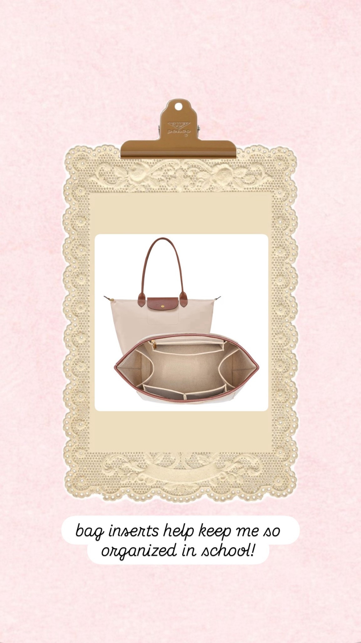 Bag inserts are key for organization while in school or work 🫶🏼

#LTKcanada #LTKhome #LTKsale