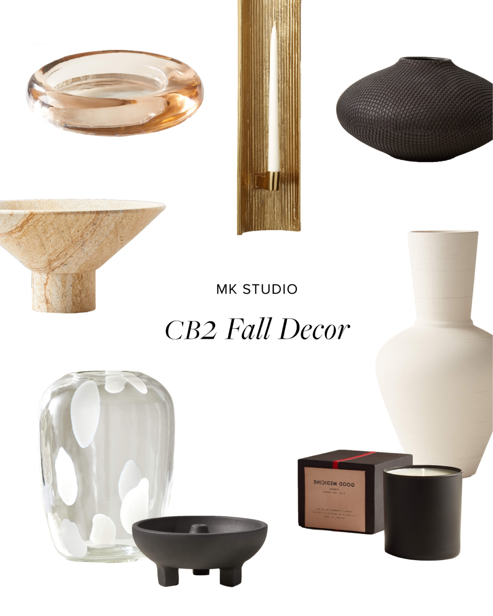 Fall decor favorites: CB2 edition 

#LTKhome #LTKunder100 #LTKunder50