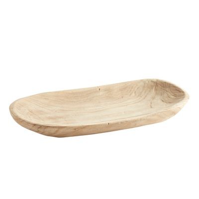 Oval Wooden Decorative Bowl | Pier 1 Imports