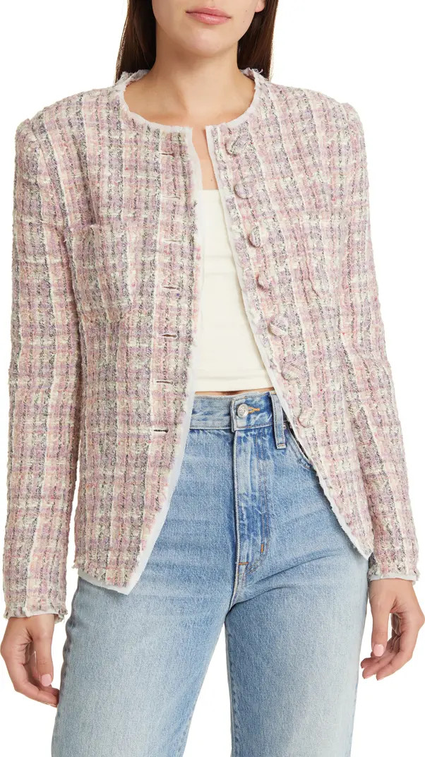LoveShackFancy Fraser Tweed Jacket | Nordstrom | Nordstrom