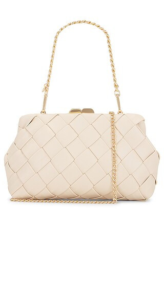 Quinn Woven Clutch in Natural | Revolve Clothing (Global)