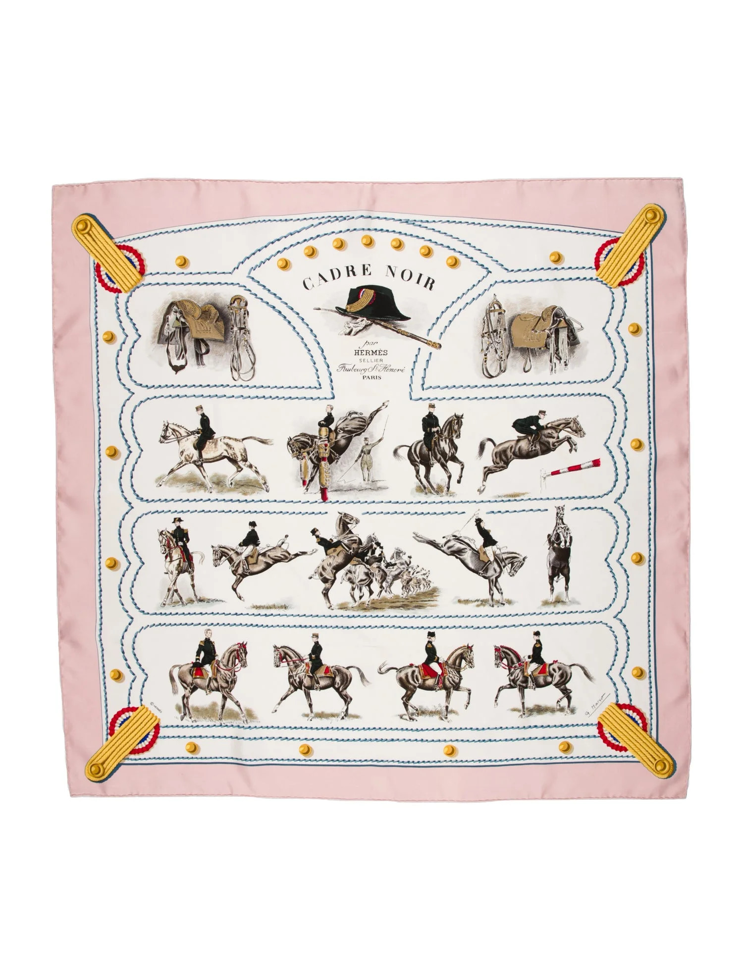 Cadre Noir Silk Scarf | The RealReal