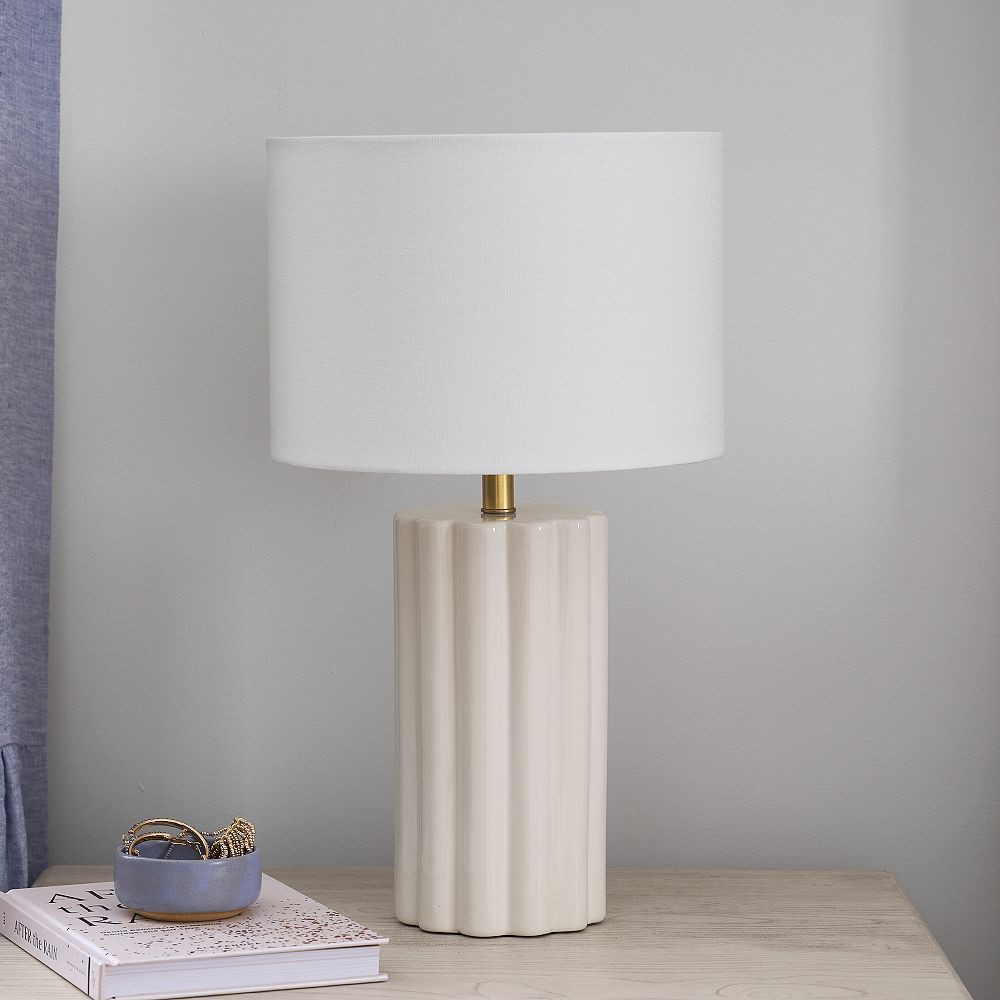 Scalloped Table Lamp (18") | Pottery Barn Teen