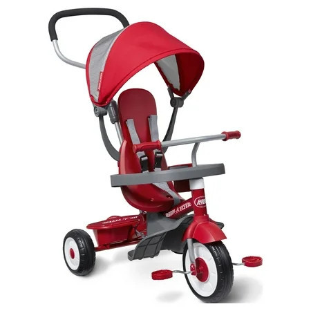 Radio Flyer, 4-in-1 Stroll 'n Trike, Grows with Child, Red Tricycle, for Toddlers 1 to 5 Years | Walmart (US)