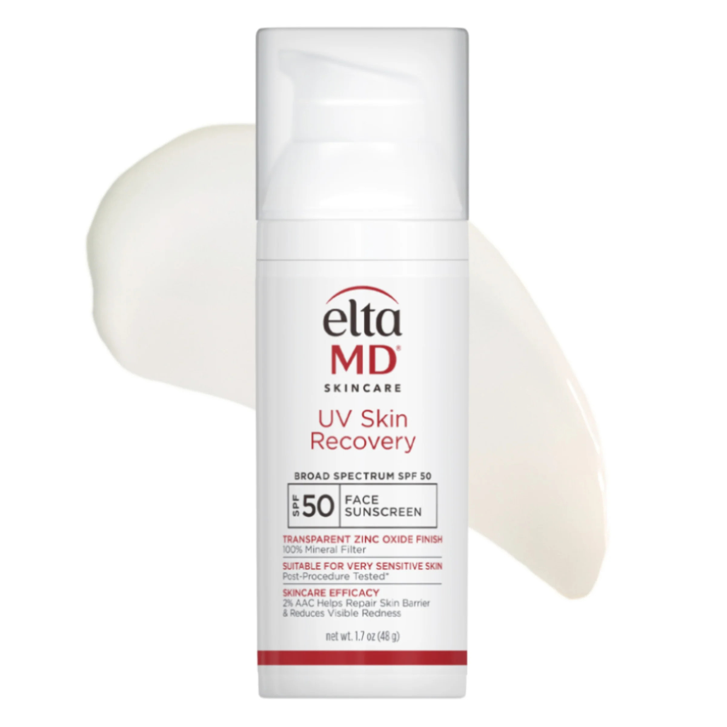 EltaMD UV Skin Recovery Broad Spectrum SPF 50 Face Sunscreen | EltaMD