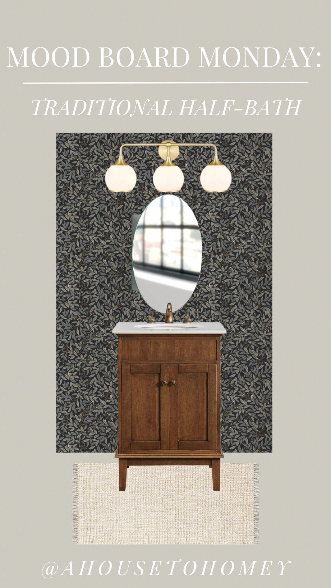 Mood Board Monday: Traditional Half-Bath 

We utilized a medicine cabinet mirror like this in our small bathroom & it’s a game changer for saving space! 

#LTKFind #LTKhome #LTKSale