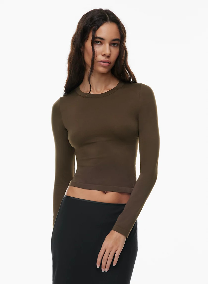 SINCH SMOOTH WILLOW LONGSLEEVE | Aritzia