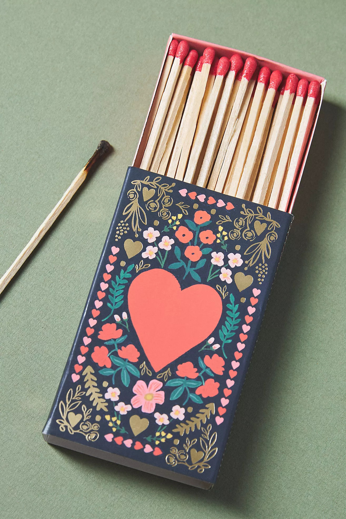 Rifle Paper Co. Heart Matchbox | Anthropologie (US)