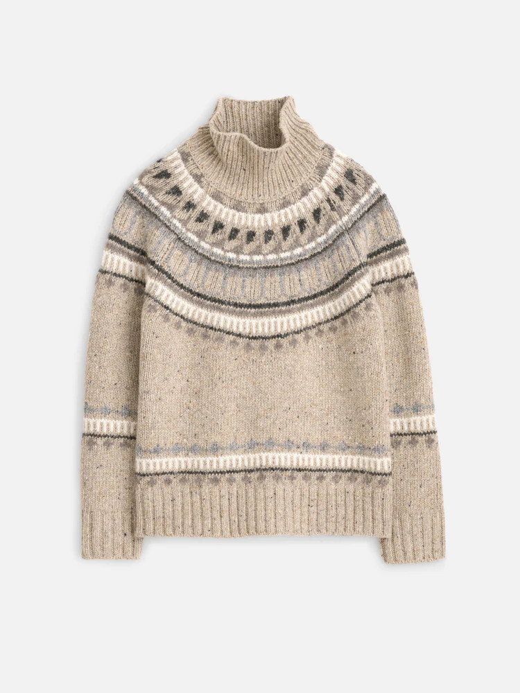 Fair Isle Donegal Turtleneck | Alex Mill