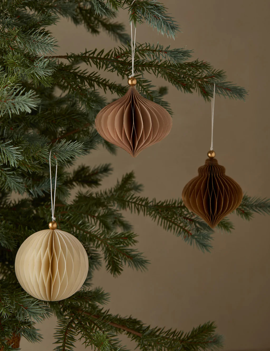 Revel Paper Ornaments (set of 3) | Lulu and Georgia 
