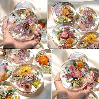 LET'S RESIN Extra Deep Resin Coaster Molds Silicone, 4 Inches Large 6 Cavity Silicone Molds for R... | Amazon (US)
