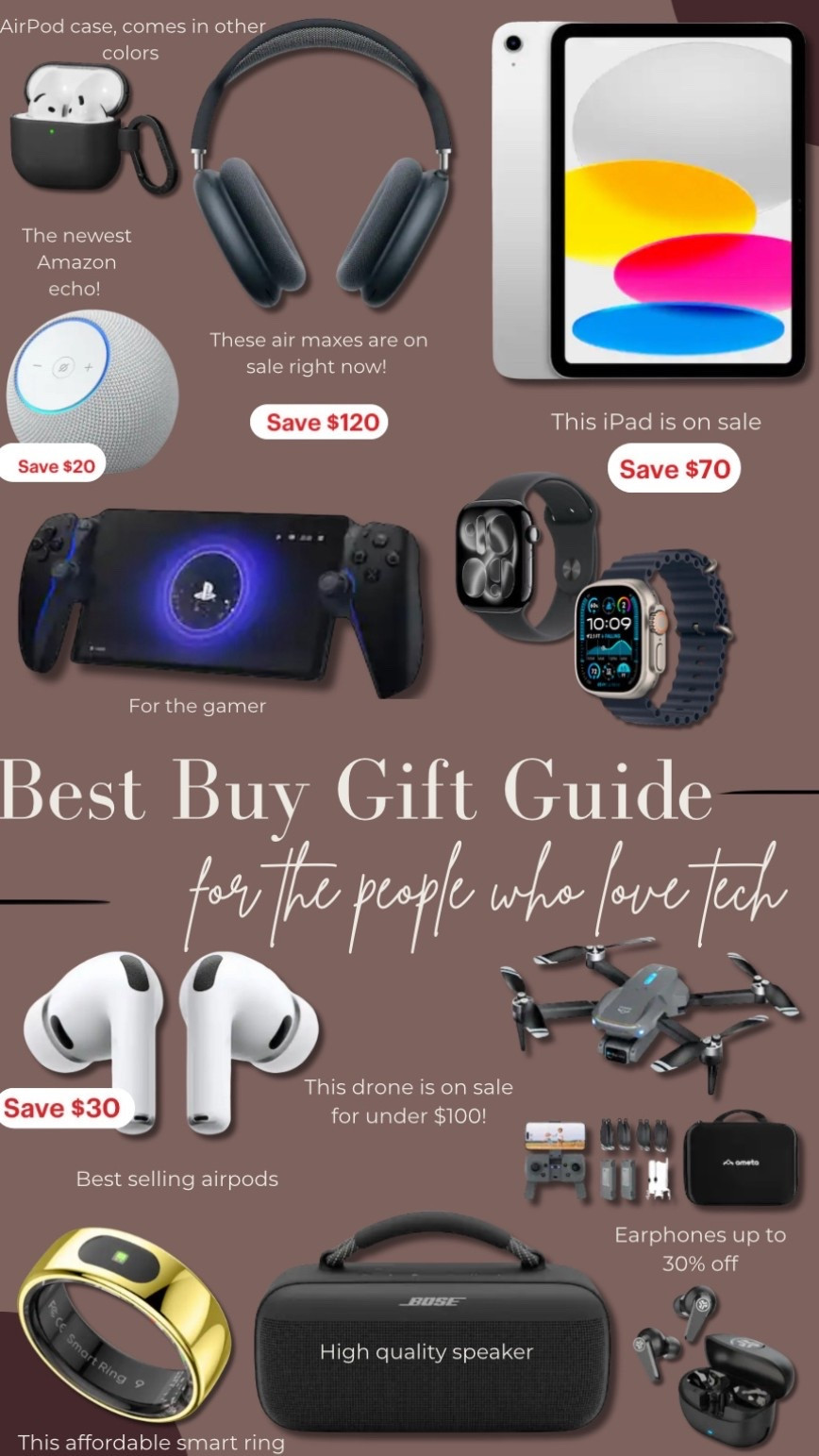 Gifts for the tech lover ✨🎁 


holiday gift guide, gifting, gifts for tech 

#LTKFindsUnder50 #LTKHoliday #LTKFindsUnder100