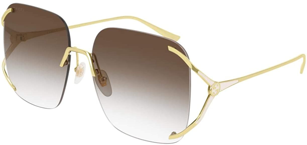 Gucci GG0646S Gold One Size | Amazon (US)