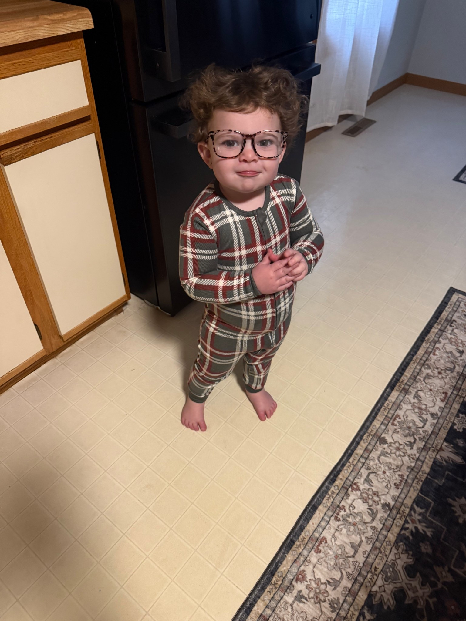 My oldest (not pictured) is always wanting glasses like mom. These blue light, no prescription glasses, do the trick! It’s an added benefit that they protect your eyes from all the screen time. 

Have you ever seen a cuter model? 😍



#LTKKids #LTKGiftGuide #LTKdayinmylife