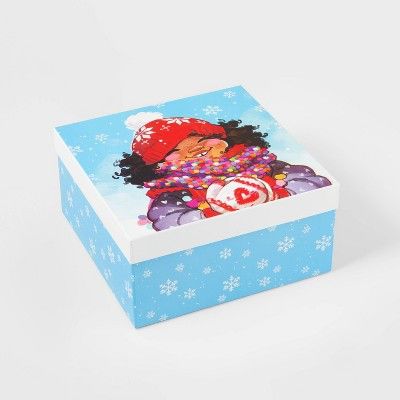 Bea Jackson Girl Outdoors Square Gift Box - Wondershop™ | Target