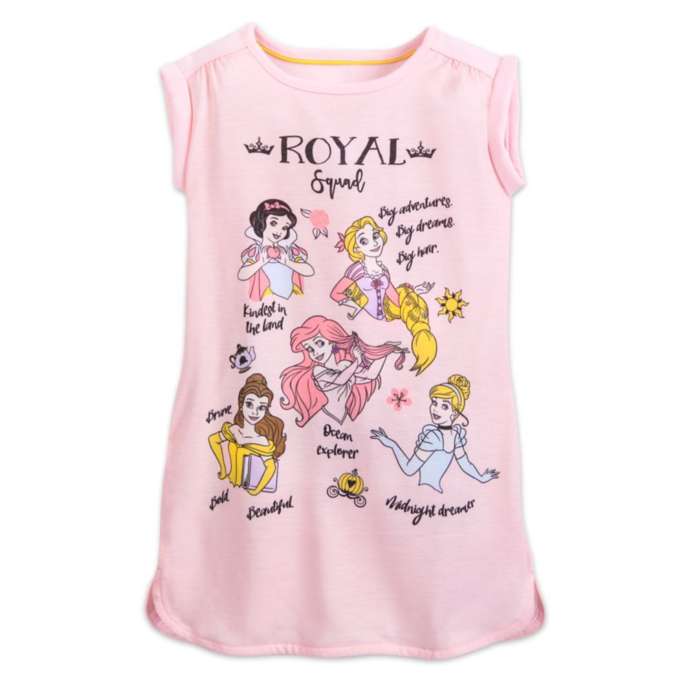 Disney Princess ''Royal Squad'' Nightshirt for Girls | Disney Store