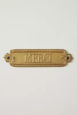 French Cottage Sign | Anthropologie (US)