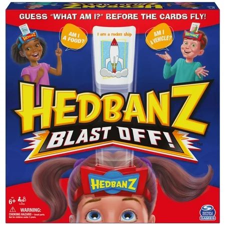 Hedbanz Blast Off! Guessing Game for Kids and Families Ages 6 and up | Walmart (US)
