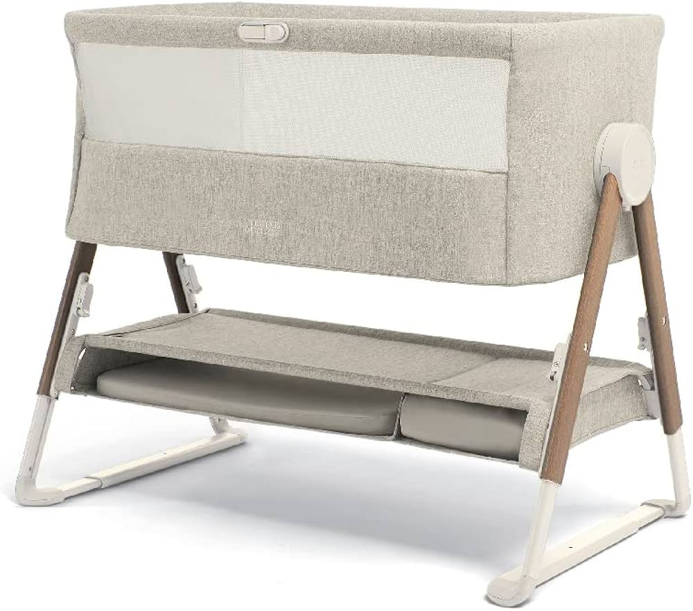 Mamas & Papas Lua Bedside Crib, Removable Bassinet, Drop-down Sides, includes Mattress, 0-6 Month... | Amazon (UK)