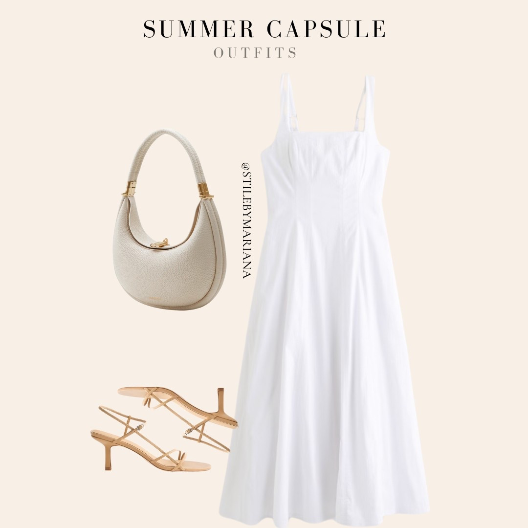 Summer Capsule Outfit - Linen midi dress + Heeled Sandals
Effortless Brunch Look with linen dress (my size is Small)

#LTKSeasonal #LTKStyleTip #LTKSummerEdit