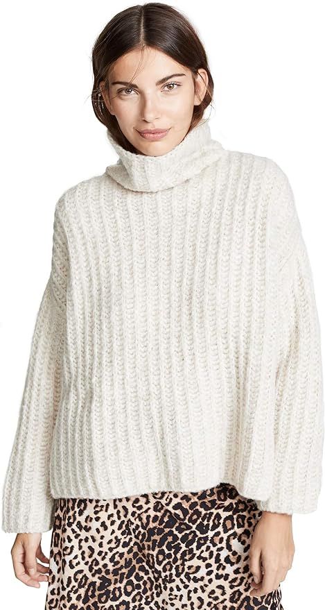 Free People Women's Fluffy Fox Sweater | Amazon (US)