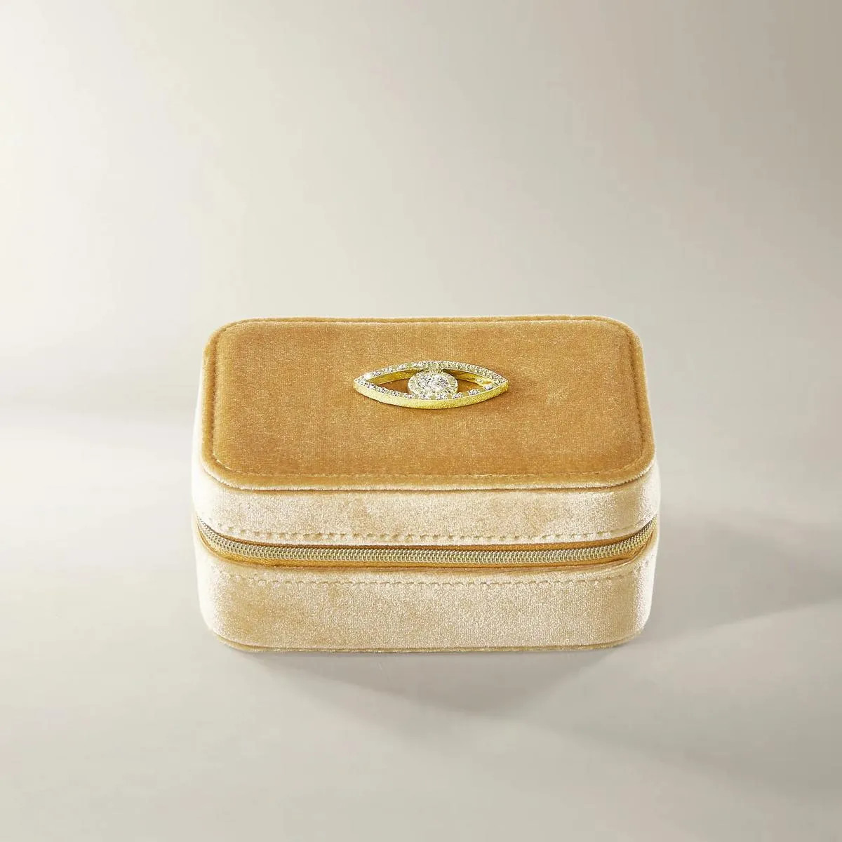 Velvet Jewelry Case - Golden | Z Gallerie
