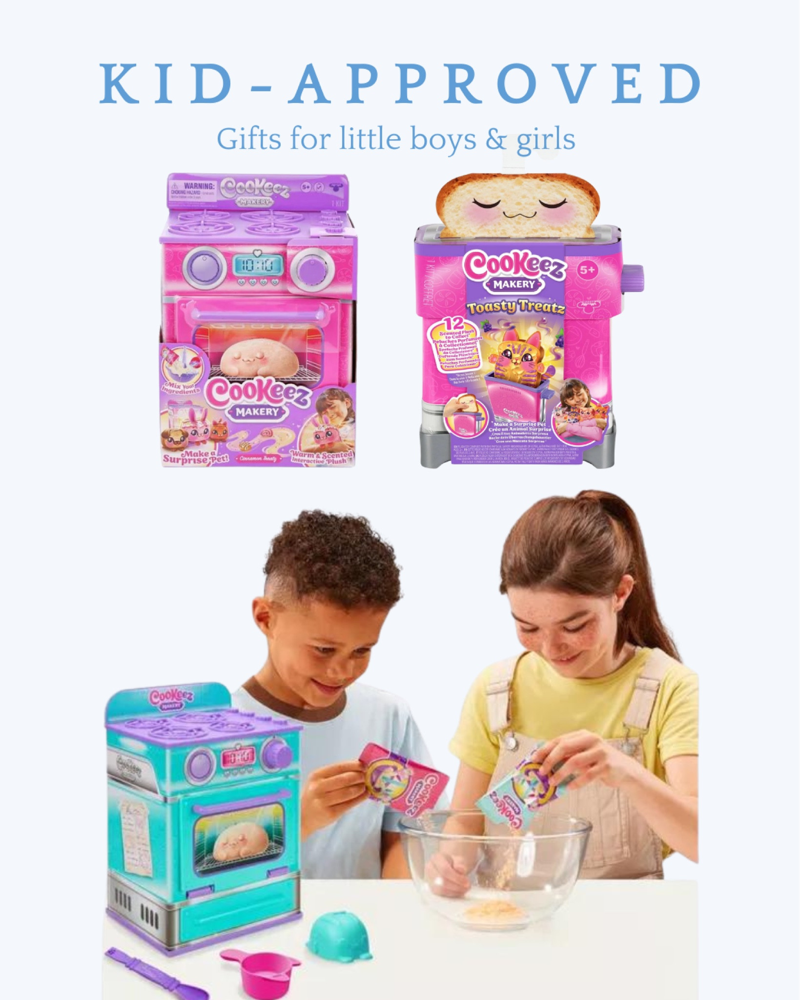 Kid-approved gift idea for little boys and girls. These cookeez makery toy was at the top of my daughter’s list and I found it in stock and on sale! Such a fun gift idea for kids! 

Gift guide for kids, Christmas gifts for girls and boys, sale alert 

#LTKkids #LTKfindsunder50 #LTKGiftGuide