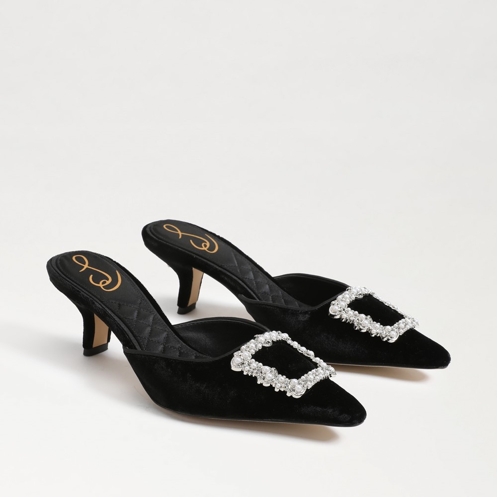 Brit Luster Kitten Heel Mule | Sam Edelman