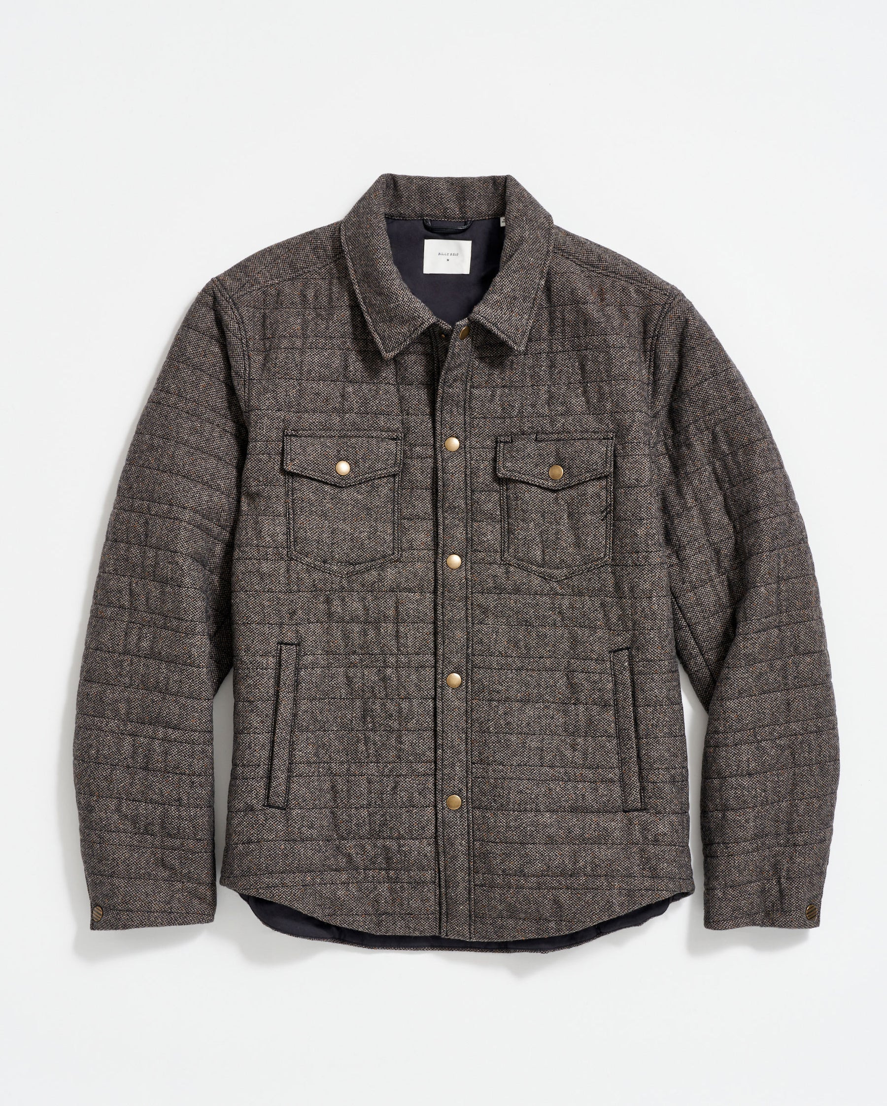 TWEED THEO SHIRT JACKET - | Billy Reid Inc.