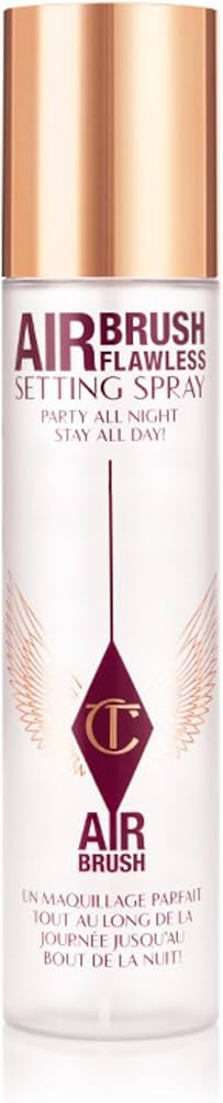 Charlotte Tilbury Airbrush Flawless Setting Spray - Gift Set Essential - Ultra-Fine Mist to Prime... | Amazon (US)