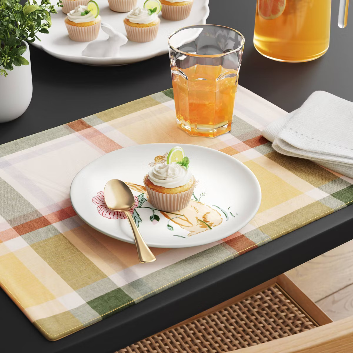 8" Stoneware Bunny Salad Plate - Threshold™ | Target