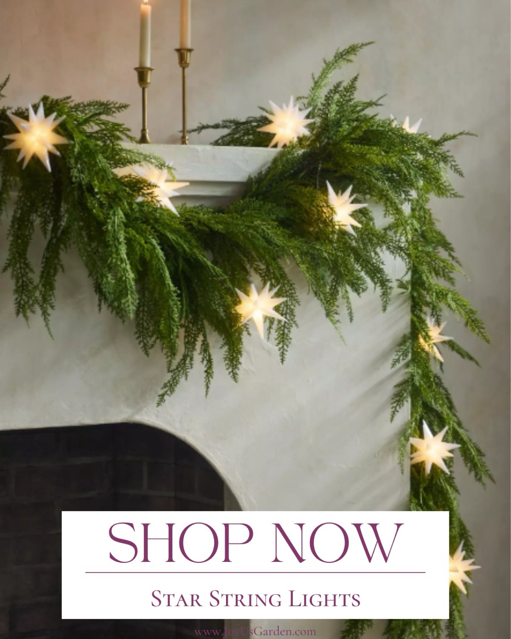 Illuminate your holiday home with a constellation of traditional Moravian stars. This terrain exclusive strand features our new Soft Twinkle function to create the perfect festive atmosphere.

#LTKSeasonal #LTKHome #LTKParties