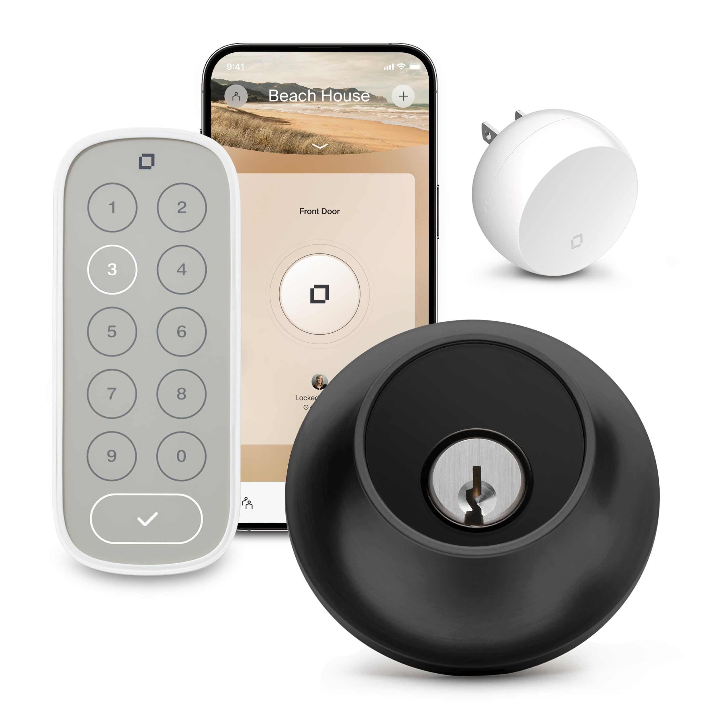 Level Lock (Wi-Fi) Smart Lock with Keypad (Matte Black) | Amazon (US)