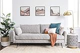 ALBANY PARK Park 82" Mid-Century Modern, Sofa, Grey Fabric | Amazon (US)