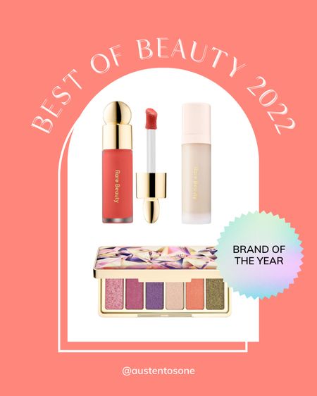 Brand of the year goes to Rare Beauty! From the top tier products to the brands mission and their social media marketing strategy they truly check all of the boxes  

#LTKunder100 #LTKbeauty #LTKunder50