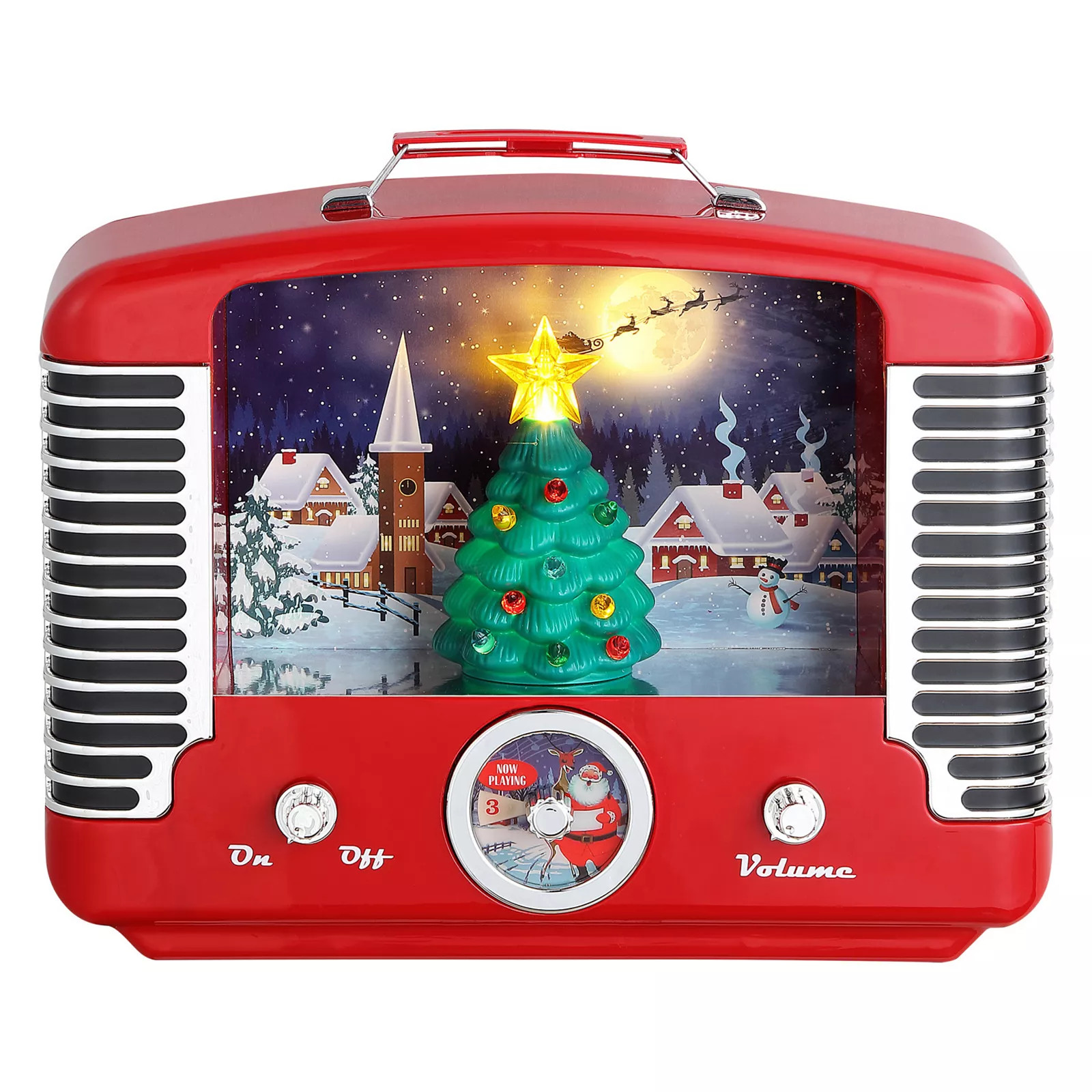 Mr Christmas Lighted Holiday Radio Table Decor, Multi | Kohl's