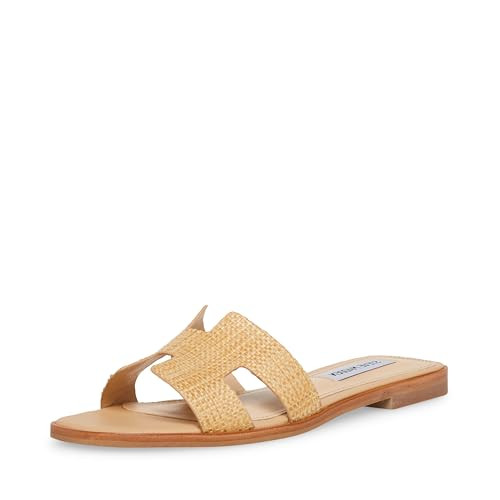 Steve Madden Women's Hadyn Sandal, Raffia, 7 | Amazon (US)